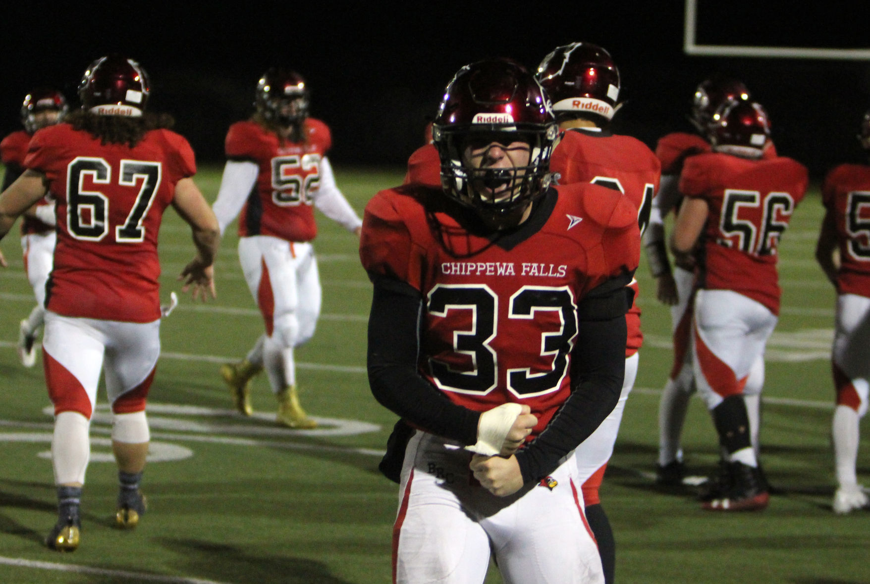 Hudson at Chi-Hi football 10-12-18
